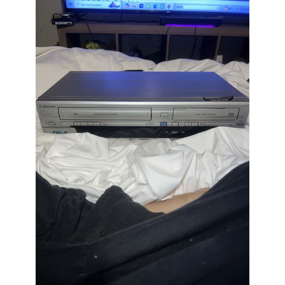 Emerson EWR20V6 DVD VCR Combo Recorder 4 Head‎ HiFi VHS NO REMOTE PARTS ONLY